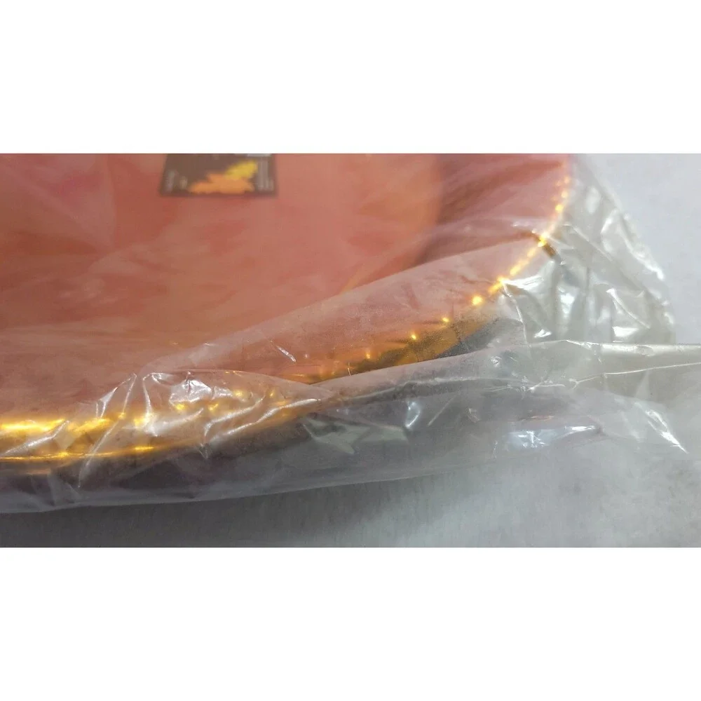 ​Hobby Lobby Fall Party 2023 Orange Metallic Oval Serving Tray Brother Sister